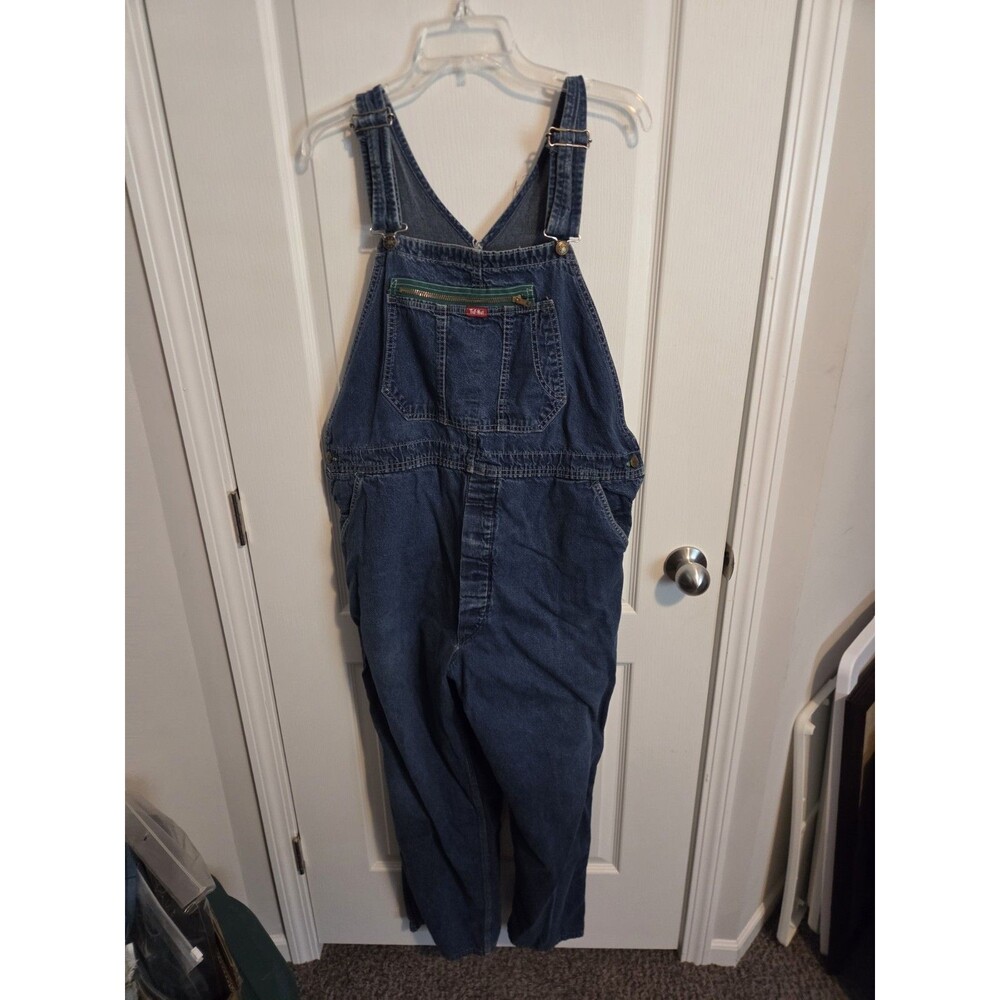 Tuf-Nut Denim Blue Unisex Overalls Mechanic Construction Workwear